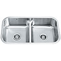 Vigo Double Undercounter Stainless Steel Sink