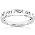 14k Gold 1/2ct TDW Princess Diamond Wedding Band (H-I, I1-I2)
