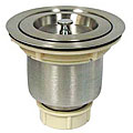 Ticor Stainless Steel Kitchen Sink Basket Strainer