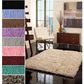 Hand-woven Alexa Standard Flokati Wool Shag Rug (5' x 7')