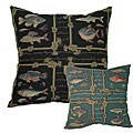 Framed Fish Large 24-inch Floor Pillow