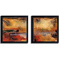 Francesco Agresti 'Belvedere' Framed 2-piece Art Set