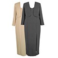 Onyx Nite Plus Size Tank Dress with Bolero