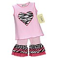 JoJo Designs Infant Girl's Zebra 2-piece Outfit