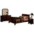 Madison Louis Philippe 4-piece Bedroom Suite Set