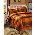 Royal Court 3-piece Rust Duvet Cover