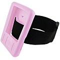 Pink Silicone Skin Case for Creative Zen Series