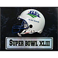 Super Bowl XLIII 9x12-inch Helmet Plaque
