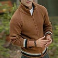 Alpaca Wool 'Cinnamon Elite' Jacket (Peru)