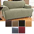 Stretch Waffle T-cushion Sofa Slipcover