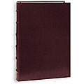 Auctions and information on leather paint die Pioneer Sewn European Bonded Burgundy Leather Bookbound Bi-directional Memo Albums (Pack of 2)