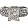 14k Gold 4 1/10ct TDW Diamond Engagement Ring (G-I, SI2) (Size 7)