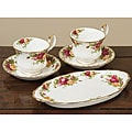 Royal Albert Old Country Roses 9-piece Teaware Set