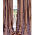 Signature Stripe Faux Silk Taffeta 96-inch Curtain Panel