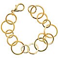 14k Goldtone Monde Chain Bracelet