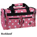 Rockland Bel-Air Pink Dot 19-inch Carry-On Tote / Duffel Bag