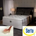 Serta Delphina Pillow-top California King-size Mattress and Box Spring Set