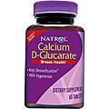 Natrol 60-count Calcium and D-Glucarate Supplements (Pack of 2)
