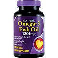 Natrol Omega-3 1200mg Softgels (Pack of 4 60-count Bottles)