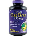 Natrol 850 mg Oat Bran Fiber Pills (Pack of 2 360-count Bottles)