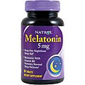 Natrol Melatonin 5mg Pills (Pack of 4 60-count Bottles)