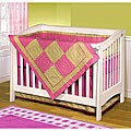 Bella Dots 4-piece Patchwork Crib Set