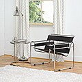 Marcel Brown Leather Accent Chair