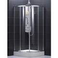 DreamLine Sector Tempered Glass Shower Enclosure