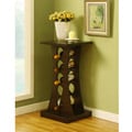Tuscany-inspired Coffee Bean-colored Wine Rack