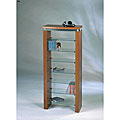 Natural Cherry Veneered Media Storage Unit