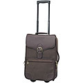 Royal Palms Brown Leather 21-inch Rolling Upright