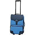 Royal Palms Blue Leather 21-inch Rolling Upright