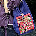 Cotton 'Hill Tribe Village' Handbag (Thailand)