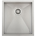 Ticor Stainless Steel 16-gauge Square Undermount Bar Sink