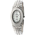 Peugeot Women's Silvertone Hinged Bangle Watch