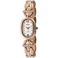 Peugeot Women's Rosetone Clear Stone Watch