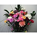 Toy Mix Simply Carnation and Miniature Carnation Bouquet