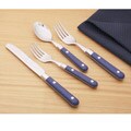place settings helpful sources Ginkgo Le Prix 20-piece Royal Blue Flatware Set