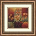 Jill Deveraux 'Orange Orchid' Framed Art Print