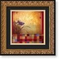 Don Li-Leger 'Iris Quilt' Framed Art Print