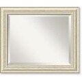 Medium Country Whitewash Wall Mirror