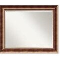Large Manhattan Burnished Bronze Wall Mirror