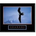 'Courage: Bald Eagle' Framed Art Print