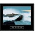 'Success - Lighthouse' Framed Art Print