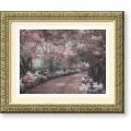 Diane Romanello 'Azalea Walk' Framed Art Print