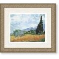 Vincent van Gogh 'Yellow Wheat and Cypresses' Framed Art Print