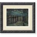 Vincent van Gogh 'Starlight Over the Rhone' Framed Art Print