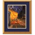 Vincent van Gogh 'Cafe Terrace At Night' Framed Art Print