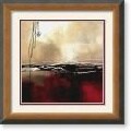Laurie Maitland 'Symphony in Red and Khaki I' Framed Art Print