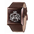 Haurex Italy Escape Women's Brown Leather Watch
